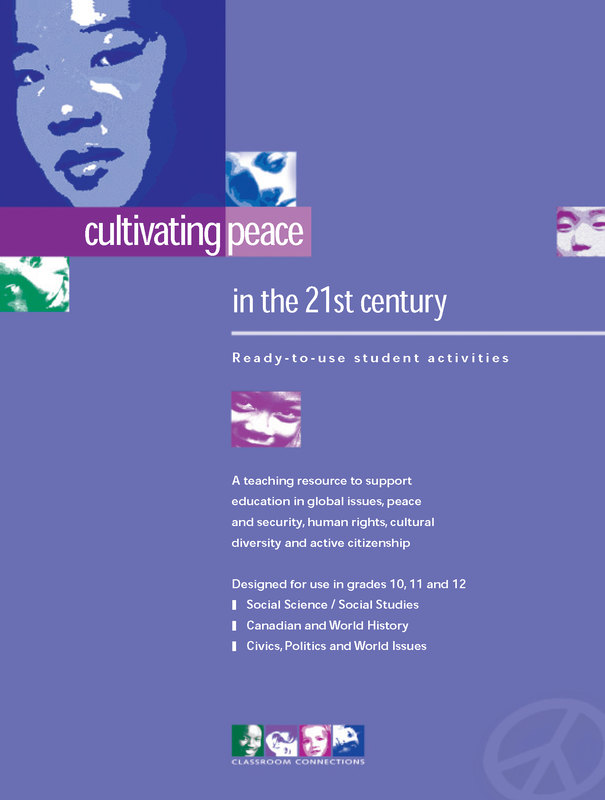 Cultivating Peace in the 21st Century (Grades 10-12)